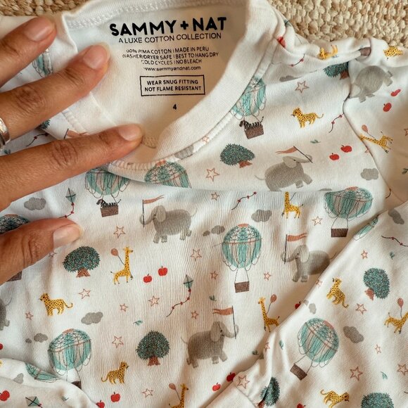 Sammy and Nat pajamas size 4yr - Picture 3 of 5